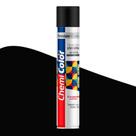 Tinta Spray Uso Geral Brilhante Preto 250ml - Chemicolor