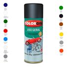 Tinta spray uso geral cinza placa 55041 colorgin 350ml