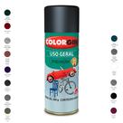 Tinta spray uso geral grafite para rodas 57001 colorgin 350ml