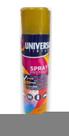Tinta SPRAY USO Geral Ouro Metalico 400ML Universo