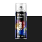 Tinta Spray Uso Geral Preto Brilhante 400ml - W-Max