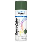 Tinta spray verde escuro metal plastico madeira