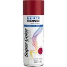 Tinta Spray Vermelho Metálico, 350 ml, Tekbond Vermelho