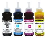 Tinta Sublimática Universal Masterprint Kit 4 Cores