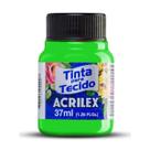 Tinta Tecido Acrilex 37ml Verde Fluorescente tie dye Artes