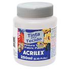 Tinta Tecido Acrilex Fosca 250 ml Branco 04125 519 04125 519