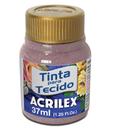 Tinta Tecido Glitter 214 37ML Rose Acrilex Tinta Tecido Glitter 214 37ML Rose Acrilex
