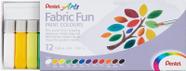 Tinta Tecido Pentel Fabric Fun 12 Cores Ffpc1-12