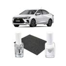 Tinta Tira Risco Automotiva Branco Summit GM Onix Joy Cruze -