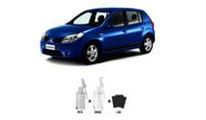 Tinta Tira Risco Automotivo Azul Crepusculo Perol - 452 Renault + Verniz 15ml