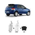 Tinta Tira Risco Automotivo Azul Vitality Fiat + Verniz 15ml