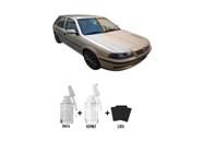 Tinta Tira Risco Automotivo Bege Jupiter VW + Verniz 15ml