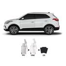 Tinta Tira Risco Automotivo Branco Atlas Hyundai + Verniz 15ml