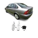 Tinta Tira Risco Automotivo Cinza Colima GM + Verniz 15ml
