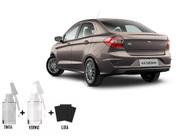 Tinta Tira Risco Automotivo Cinza Copenhagem Ford + Verniz 15ml Tinta Tira Risco Automotivo Cinza Copenhagem Ford + Verniz 15ml