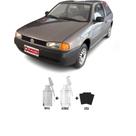 Tinta Tira Risco Automotivo Cinza Meteoro VW + Verniz 15ml Tinta Tira Risco Automotivo Cinza Meteoro VW + Verniz 15ml