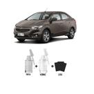 Tinta Tira Risco Automotivo Cinza Sand GM + Verniz 15ml