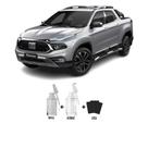 Tinta Tira Risco Automotivo Prata Billet Fiat + Verniz 15ml