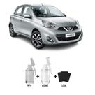 Tinta Tira Risco Automotivo Prata Classic Met - K23 Nissan + Verniz 15ml