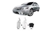 Tinta Tira Risco Automotivo Prata Global - NH700M Honda + Verniz 15ml