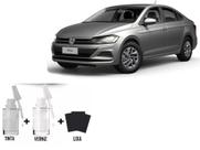Tinta Tira Risco Automotivo Prata Tungstenio VW+ Verniz 15ml