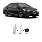 Tinta Tira Risco Automotivo Preto Eclipse Perol - 209 Toyota + Verniz 15ml