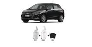 Tinta Tira Risco Automotivo Preto Global GM + Verniz 15ml