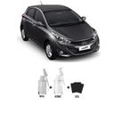 Tinta Tira Risco Automotivo Preto Onix Lisa - EB Hyundai + Verniz 15ml
