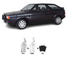 Tinta Tira Risco Automotivo Preto Onix Met - L2039 VW + Verniz 15ml