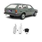 Tinta Tira Risco Automotivo Verde Esmeralda VW + Verniz 15ml
