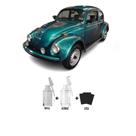 Tinta Tira Risco Automotivo Verde Nice VW + Verniz 15ml