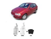 Tinta Tira Risco Automotivo Vermelho Cordoba Fiat + Verniz 15ml
