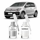 Tinta Tira Risco Automotivo Volksvagem Prata Lunnar Cor Original Uso Profissional
