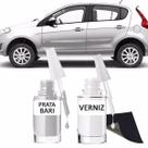 Tinta Tira Risco Retoque Automotivo Fiat Prata Bari