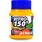 Tinta Vitral Vitro 150 37ML Amarelo Ouro Caixa com 6 Unidades
