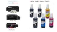 Tinta Xfull Corante 6 Unidades L110 L200 L220 L355 L365 L375 Tinta Preto Ciano Magenta Yellow
