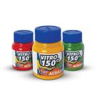 Tintas Vitro 150 Acrilex 37ml Kit C/ 13 Cores