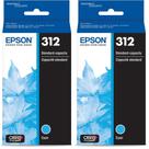 Tinteiro Epson 312 Claria Photo HD Cyan T312220-S (x2)