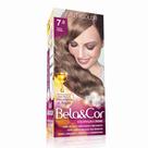 TINTURA BELA&ampCOR KIT CREME 7.0 LOURO MEDIO