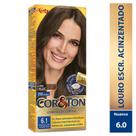 Tintura Cor E Ton Mini Kit N6.1 Louro Escuro Acinzentado
