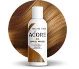 Tintura de cabelo Adore, semi permanente, temperada, âmbar, 120 ml, marrom vegano