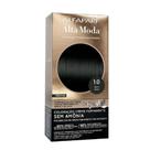 Tintura de Cabelo Alta Moda Coloração Creme Permanente Sem Amônia 1.0 Tintura de Cabelo Alta Moda Coloração Creme Permanente Sem Amônia 1.0
