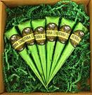 Tintura de cabelo castanha avermelhada 100% natural da Henna Cones The Henna Guys