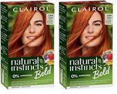 Tintura de cabelo Clairol Natural Instincts Bold C64 Copper Sunset x2