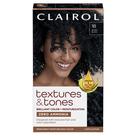 Tintura de cabelo Clairol Textures & Tones Permanent 1B Silken Black Tintura de cabelo Clairol Textures & Tones Permanent 1B Silken Black