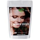 Tintura de cabelo e barba de henna The Henna Guys 100% natural, marrom médio