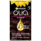 Tintura de Cabelo Garnier Olia 4.15 - Mogno Escuro Sem Amônia