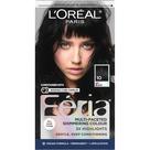 Tintura de cabelo L'Oreal Paris Feria 10 Jet Black (Blackest Black)
