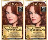 Tintura de cabelo L'Oreal Paris Superior Preference 6AB Castanho Ruivo