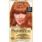 Tintura de cabelo L'Oreal Paris Superior Preference 7LA Lightest Auburn